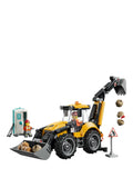 LEGO City Yellow Backhoe Loader building set, UK version
