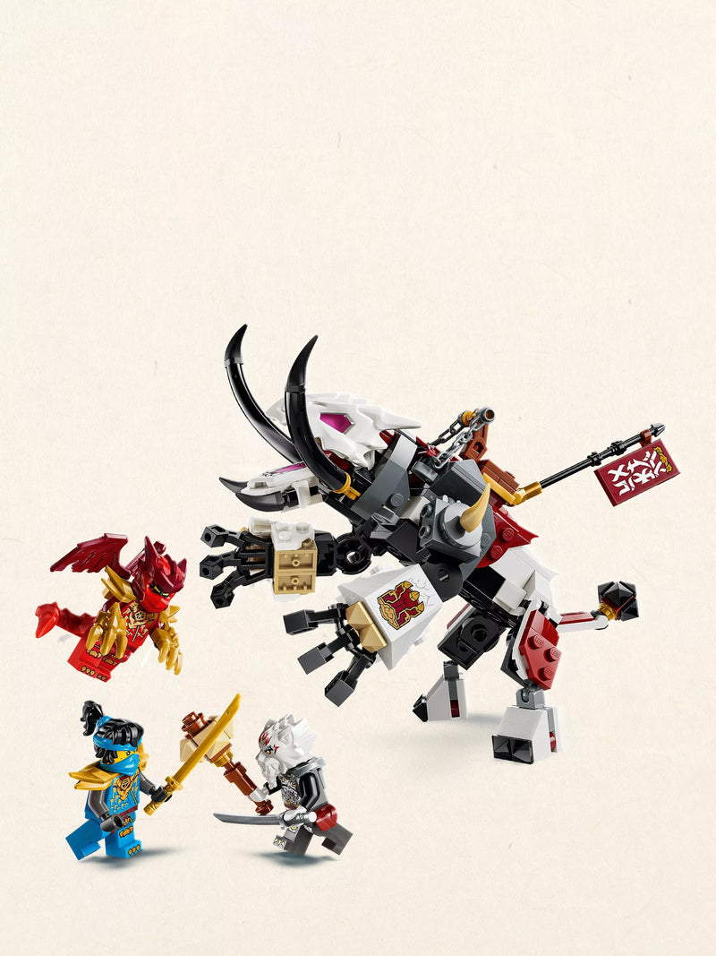 LEGO Ninjago Zilvar and Grimtak the Dragon Beast building set 232 pieces - British product