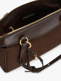 CHARLES & KEITH Hayden Medium tote bag espresso brown, UK version