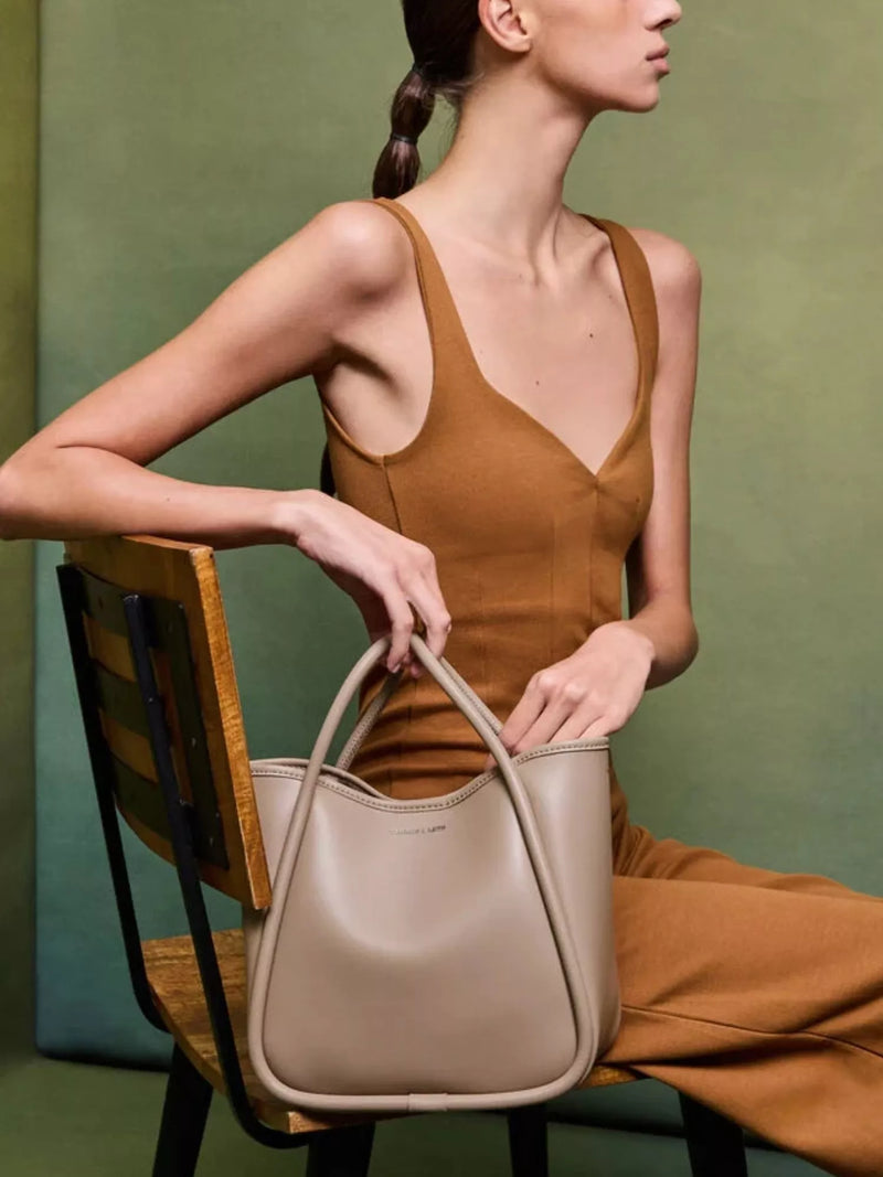 CHARLES & KEITH Lyla Mini Tote, imported from the UK