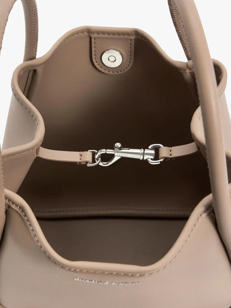 CHARLES & KEITH Lyla Mini Tote, imported from the UK