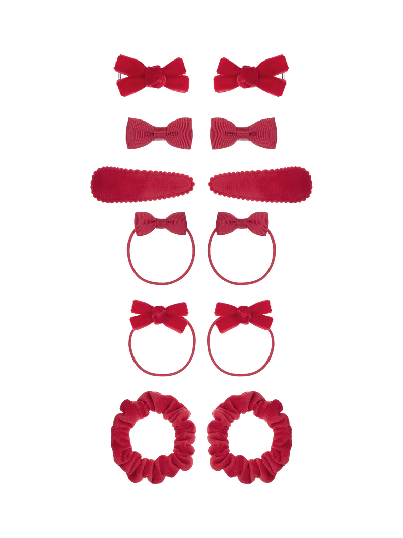 Mimi & Lula Kids' Assorted School Hair Accessories Pack of 12