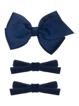 John Lewis Mimi & Lula Kids Classic Bow Clips, Pack of 3- Buy online at McGrocer