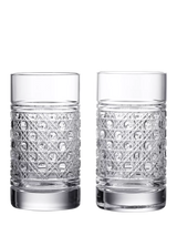 John Lewis Waterford Opulence Crystal Cut Glass Highball Set of 2, 360ml- Buy online at McGrocer