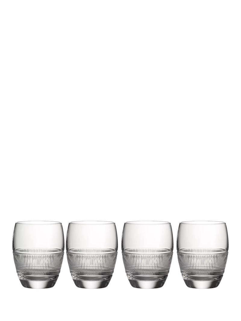 Wedgwood crystal tumblers 410ml set of 4, imported from the UK