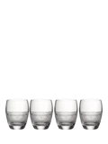 Wedgwood crystal tumblers 410ml set of 4, imported from the UK