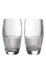 John Lewis Wedgwood Helia Cut Crystal Glass Highballs, Set of 2, 510ml- Buy online at McGrocer