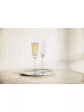 Waterford Opulence crystal champagne flutes set of 2 190ml, imported from the UK