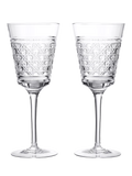 Waterford Opulence clear crystal red wine glasses set of 2 380ml, UK version