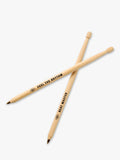 Gentlemen's Hardware drumstick ballpoint pen set of 2 natural - British product