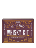 Gentlemen's Hardware whisky kit with tumblers and granite stones - British product