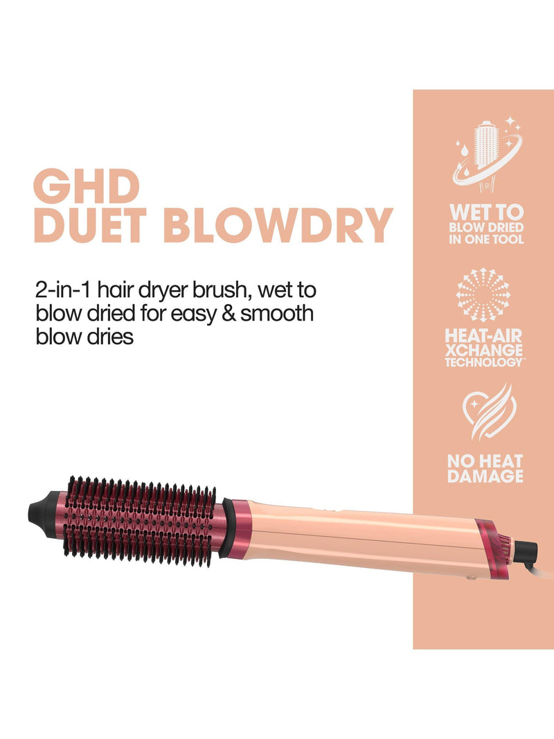 ghd Duet Blowdry Jelly hair styler Sunkissed Peach, UK version