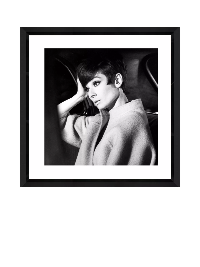 Brookpace Lascelles Audrey Hepburn framed print 46x46cm, imported from the UK
