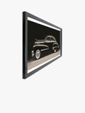 Brookpace Lascelles framed print Cadillac Series 62 1947 51x101.5cm (British brand)