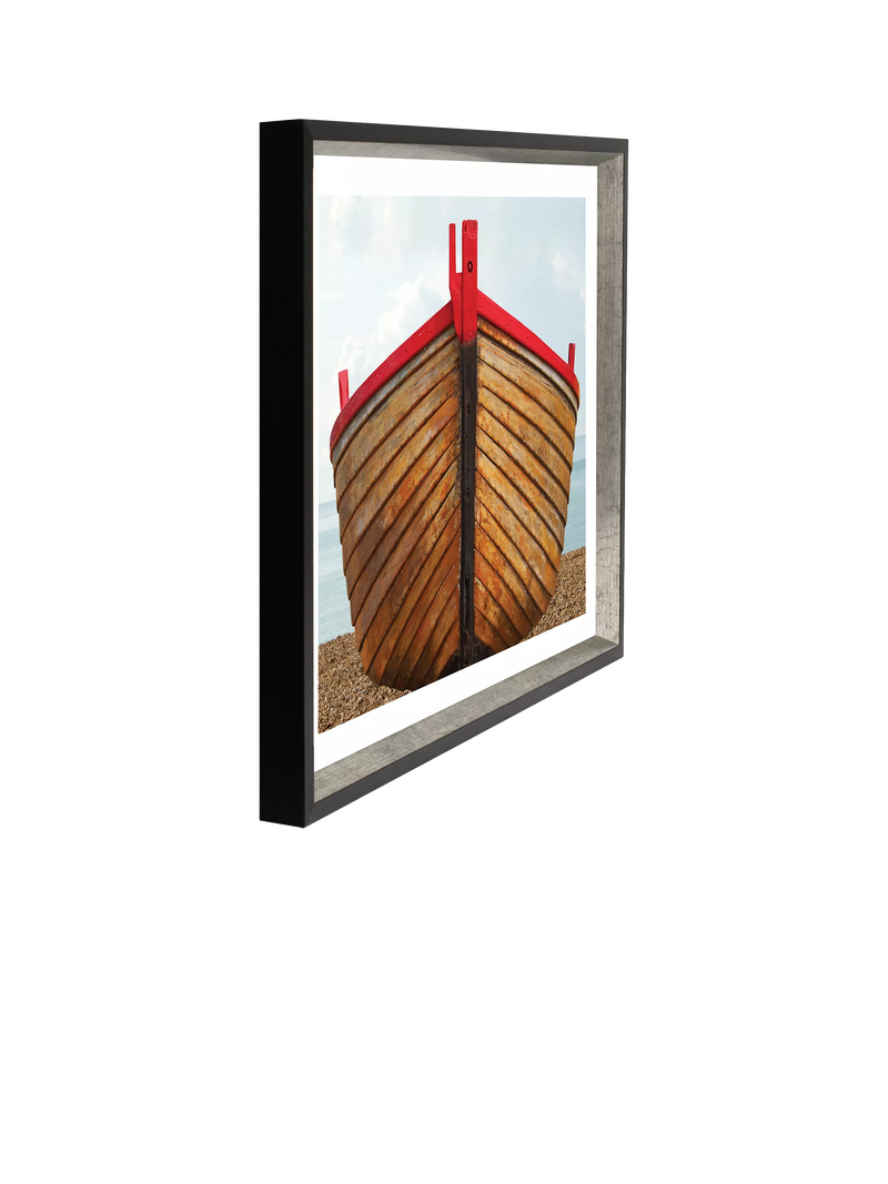 Brookpace Lascelles fishing boat framed print 76x66cm - British product