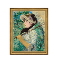 Brookpace Lascelles Manet Jeanne Spring framed canvas print, imported from the UK