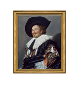 John Lewis Brookpace Lascelles Frans Hals 'The Laughing Cavalier' Framed Print, 34 x 29cm- Buy online at McGrocer