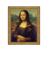 John Lewis Brookpace Lascelles Leonardo Da Vinci 'Mona Lisa' Framed Print, 34 x 29cm- Buy online at McGrocer