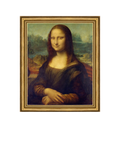 Brookpace Lascelles Mona Lisa framed print 34x29cm (British brand)