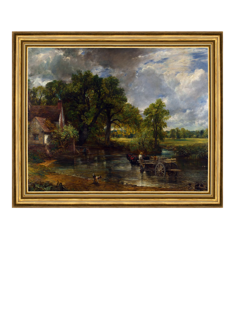 Brookpace Lascelles The Hay Wain canvas print 29x34cm - British product