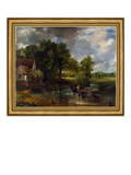 Brookpace Lascelles The Hay Wain canvas print 29x34cm - British product