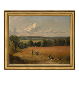 John Lewis Brookpace Lascelles John Constable 'The Wheat Field, 1816' Framed Canvas Print, 29 x 34cm- Buy online at McGrocer