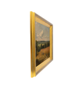Brookpace Lascelles framed canvas print John Constable The Wheat Field 29x34cm, UK version