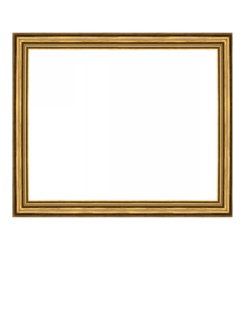 Brookpace Lascelles framed canvas print John Constable The Wheat Field 29x34cm, UK version