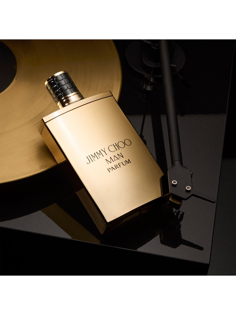 Jimmy Choo Man Parfum 100ml bottle, imported from the UK