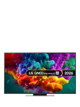 John Lewis LG 55QNED86B QNED evo MiniLED 4K Ultra HD Smart TV with Dolby Atmos, 55 inch, Ashed Blue- Buy online at McGrocer