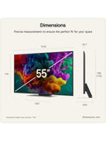 LG QNED86 55-inch MiniLED 4K TV, UK version