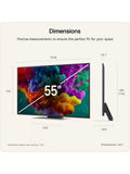 LG QNED86 55-inch MiniLED 4K TV, UK version