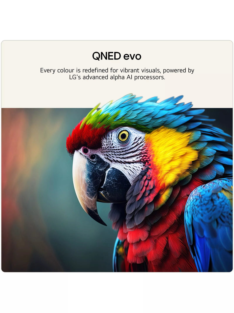 LG QNED86 55-inch MiniLED 4K TV, UK version