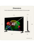 LG OLED48B65LA 48-inch 4K OLED TV, imported from the UK