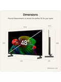 LG OLED48B65LA 48-inch 4K OLED TV, imported from the UK