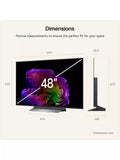 LG OLED evo G66LS 48 inch TV, imported from the UK