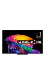 John Lewis LG C6 OLED evo 4K Smart TV, 83 inch, Dark Titan Silver- Buy online at McGrocer