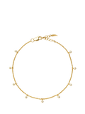 Missoma Cosmic Interstellar Drop Bracelet, Gold