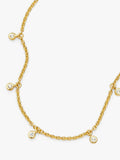 Missoma Cosmic Interstellar Drop Bracelet gold vermeil cubic zirconia, imported from the UK