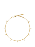 Missoma Cosmic Interstellar Drop Bracelet gold vermeil cubic zirconia, imported from the UK