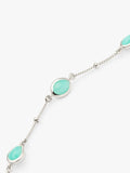Missoma Molten Amazonite Charm Bracelet, imported from the UK