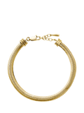 Missoma chunky snake chain bracelet gold medium - British product