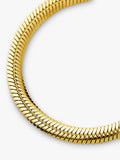Missoma chunky snake chain bracelet gold medium - British product