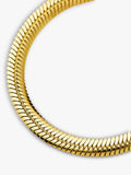 Missoma chunky snake chain bracelet gold small, imported from the UK