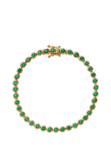 John Lewis Missoma Crystal Tennis Bracelet 20cm- Buy online at McGrocer