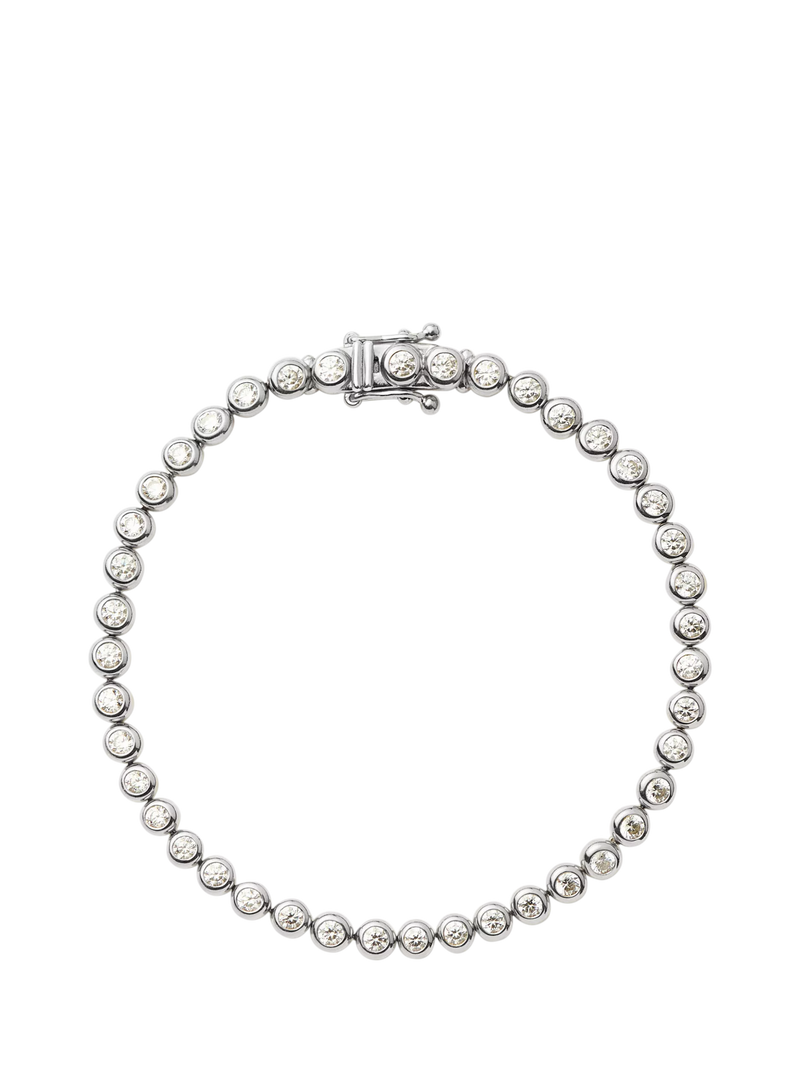 Missoma Crystal Tennis Bracelet 20cm