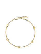 John Lewis Missoma Mini Heart Charm Bracelet- Buy online at McGrocer
