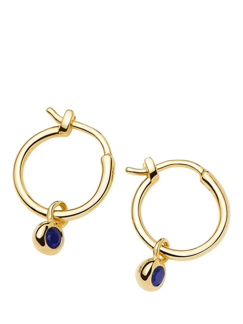 Missoma Birthstone Mini Hoop Earrings