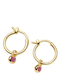 Missoma Birthstone Mini Hoop Earrings