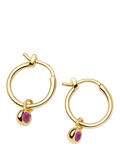Missoma Birthstone Mini Hoop Earrings